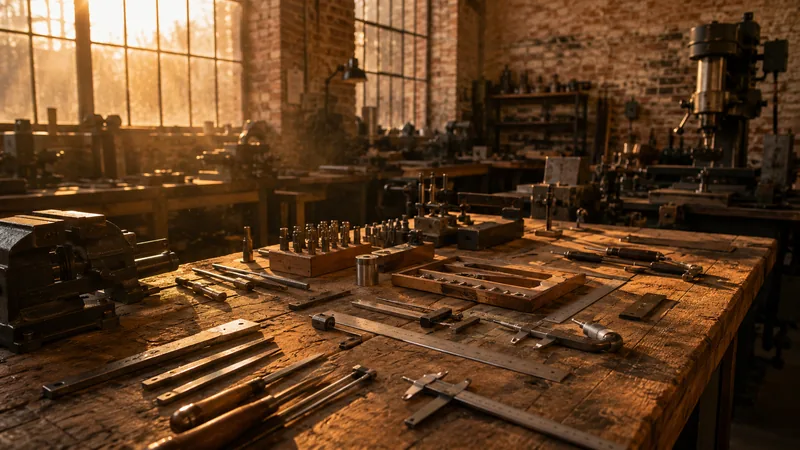 Theme Cinematic Trade &mdash; Story-Driven Scroll f&uuml;r Werkst&auml;tten, Handwerker, Industrie