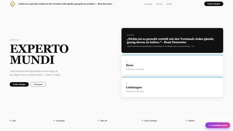 Theme Magnetic Portfolio &mdash; Interaktive Cursor-Effekte f&uuml;r Kreative